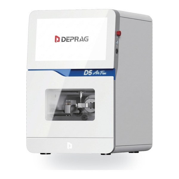 DEPRAG D5 Air Free 5-axis dry dental milling machine