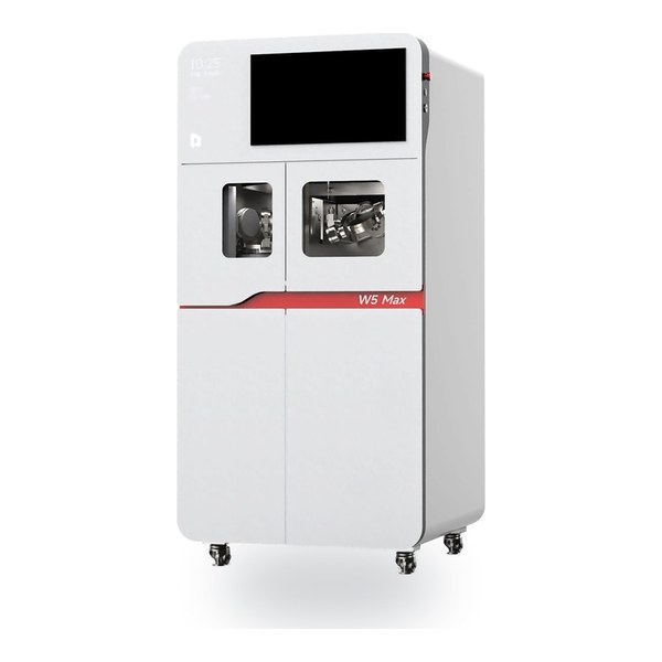 DEPRAG W5 Max 5-axis dry and wet dental milling machine with 8-slot disc changer