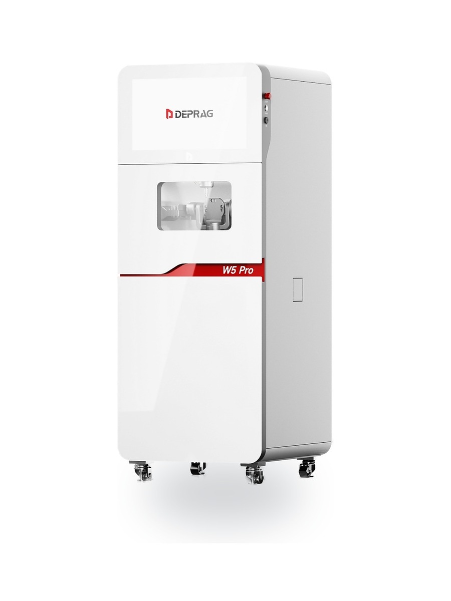 DEPRAG W5 Pro 5-axis wet and dry dental milling machine