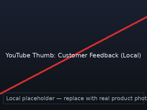 Customer feedback