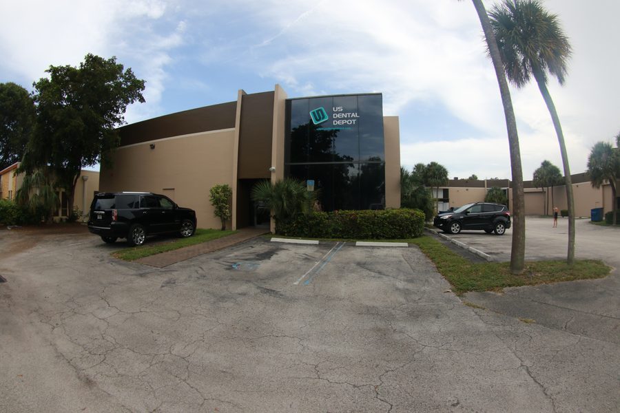 US Dental Depot warehouse in Boca Raton, Florida