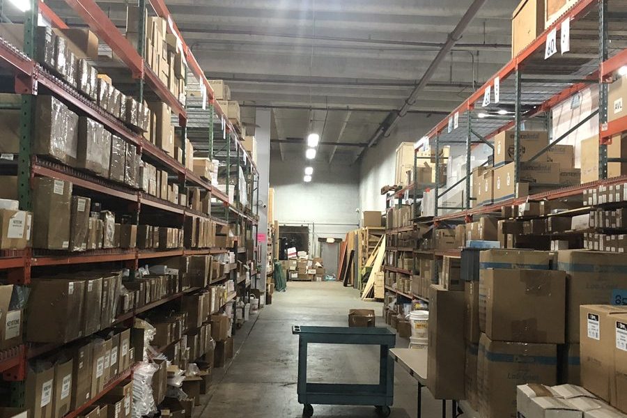 US Dental Depot order fulfilment area