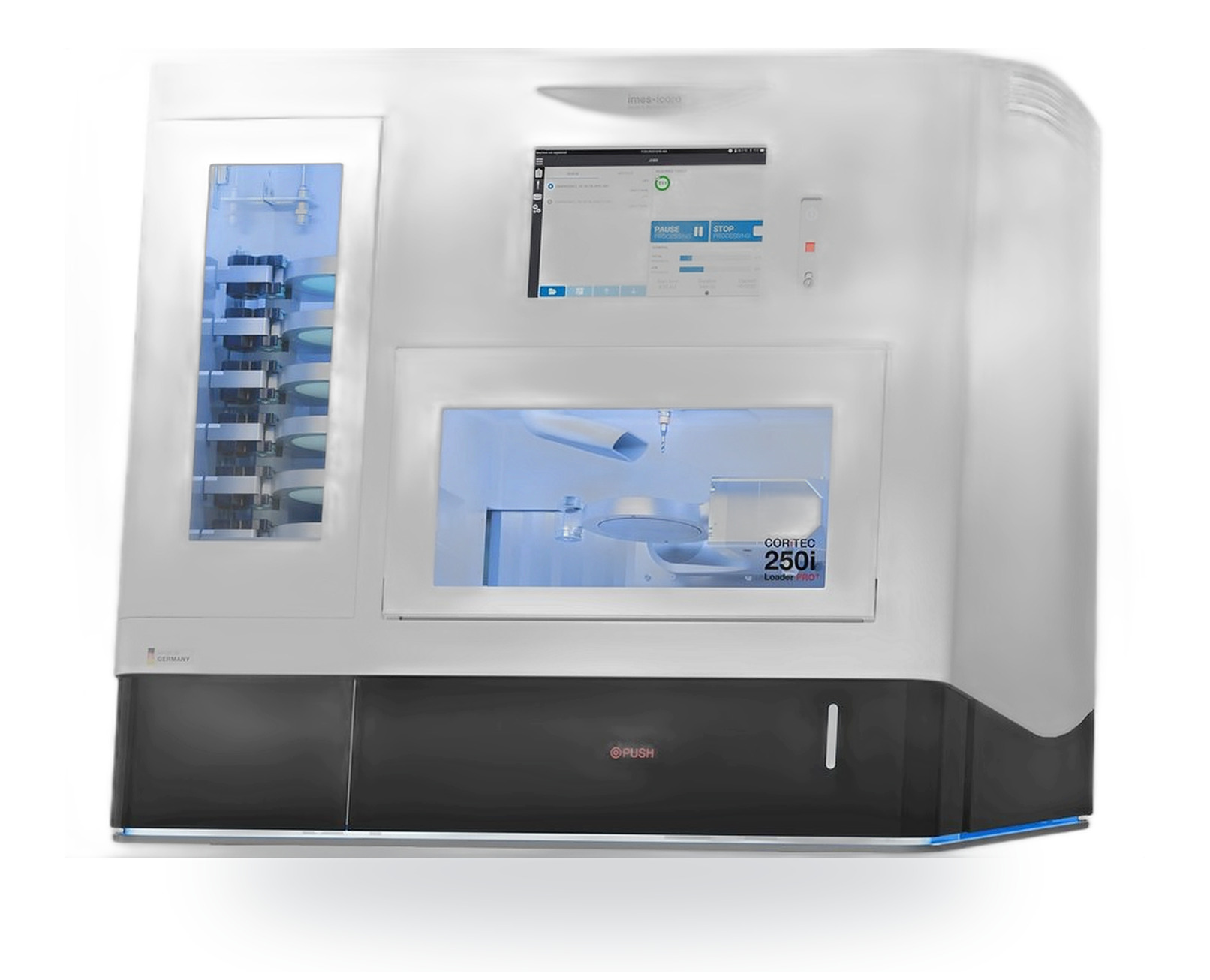 CORiTEC 250i Loader PRO+ dental milling unit at US Dental Depot