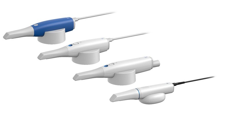 Medit intraoral scanner range